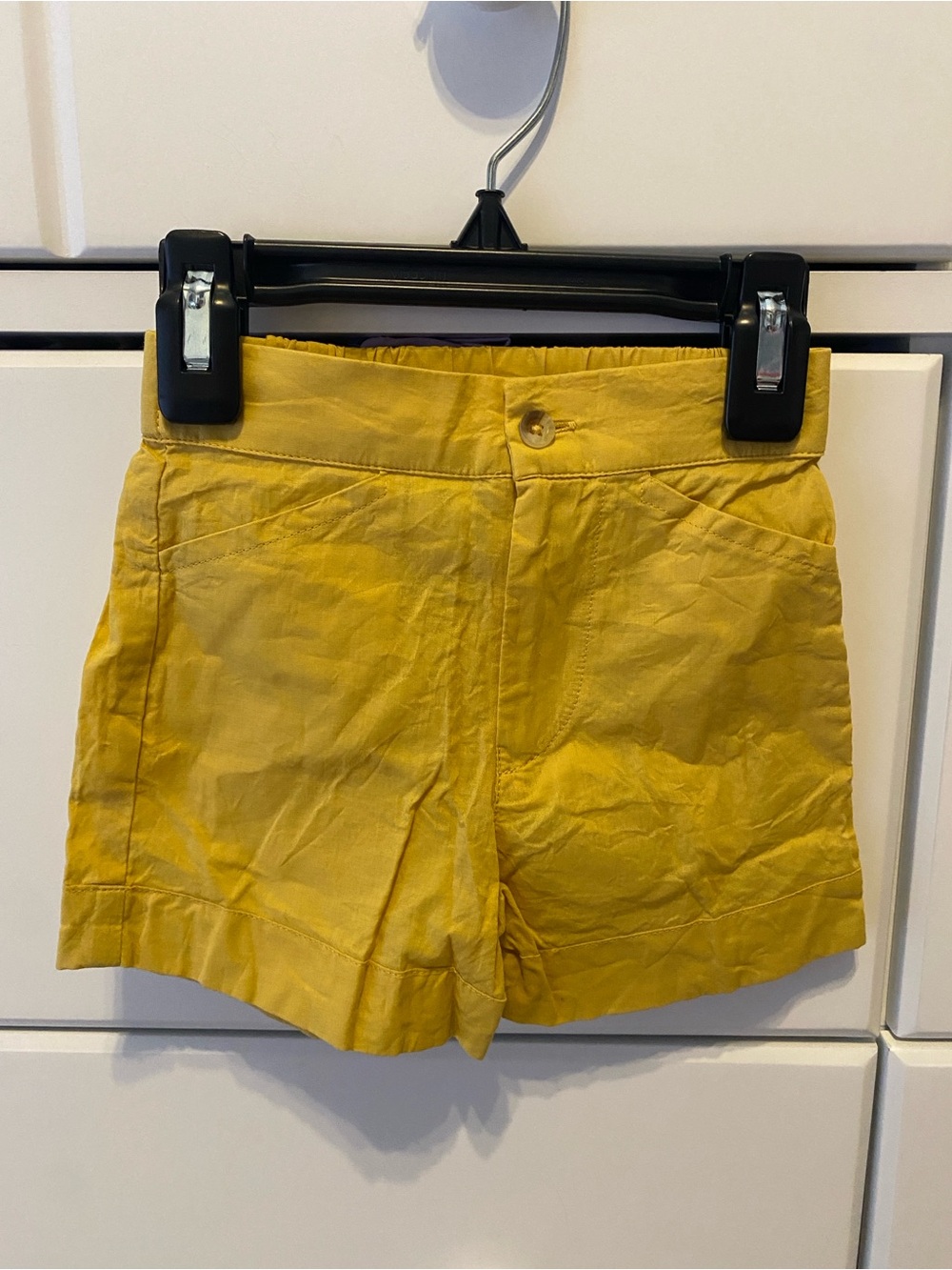 Kate Quinn Yellow Shorts / Size 12-18m / NWOT